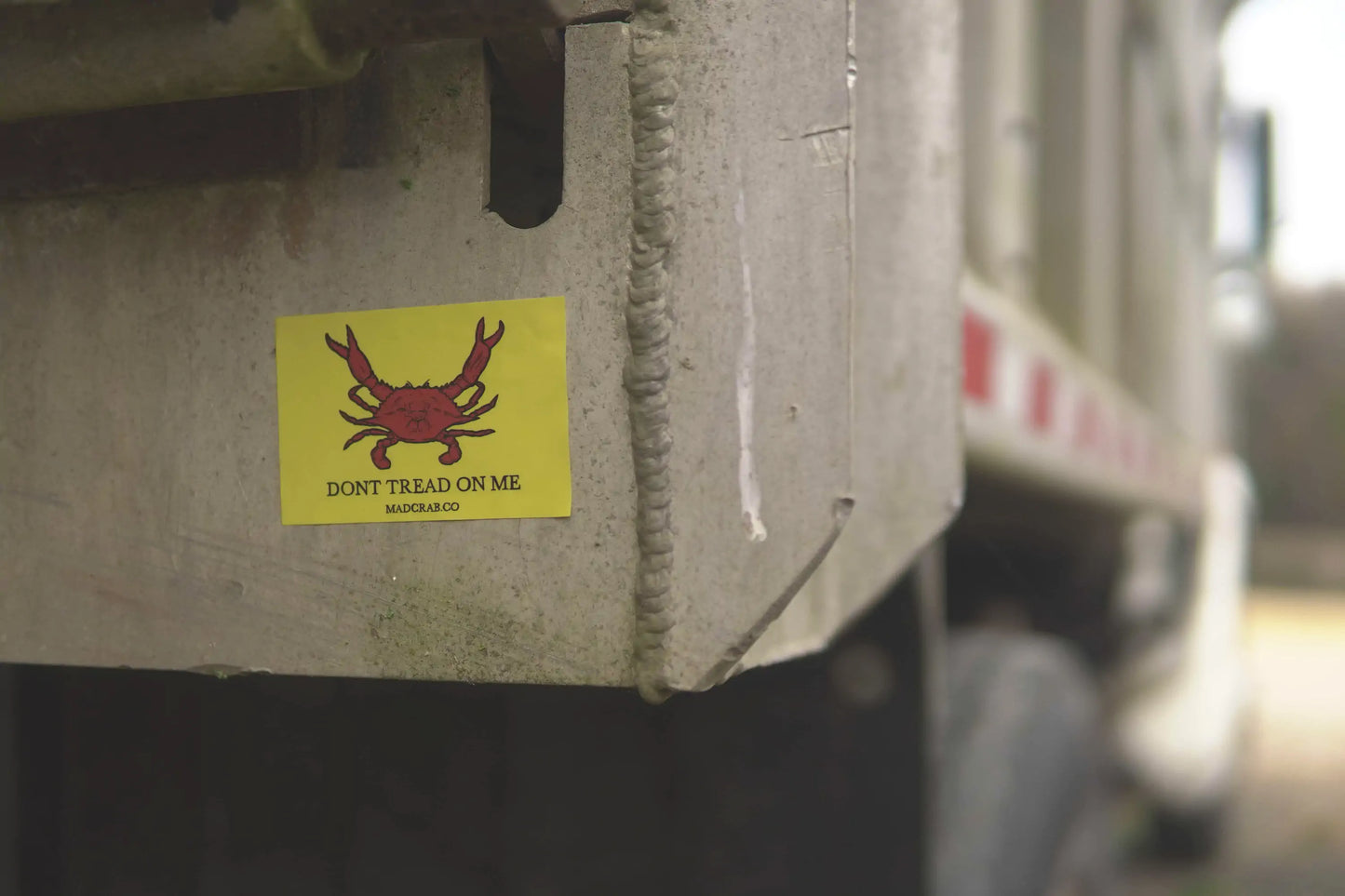 Dont Tread On Me Crab Sticker