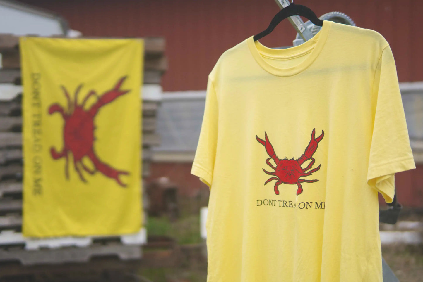 Dont Tread On Me Crab Tee