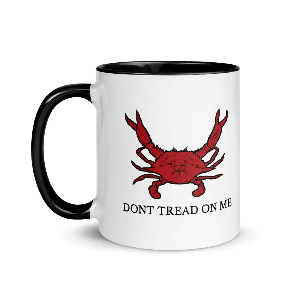 Dont Tread On Me Crab Mug