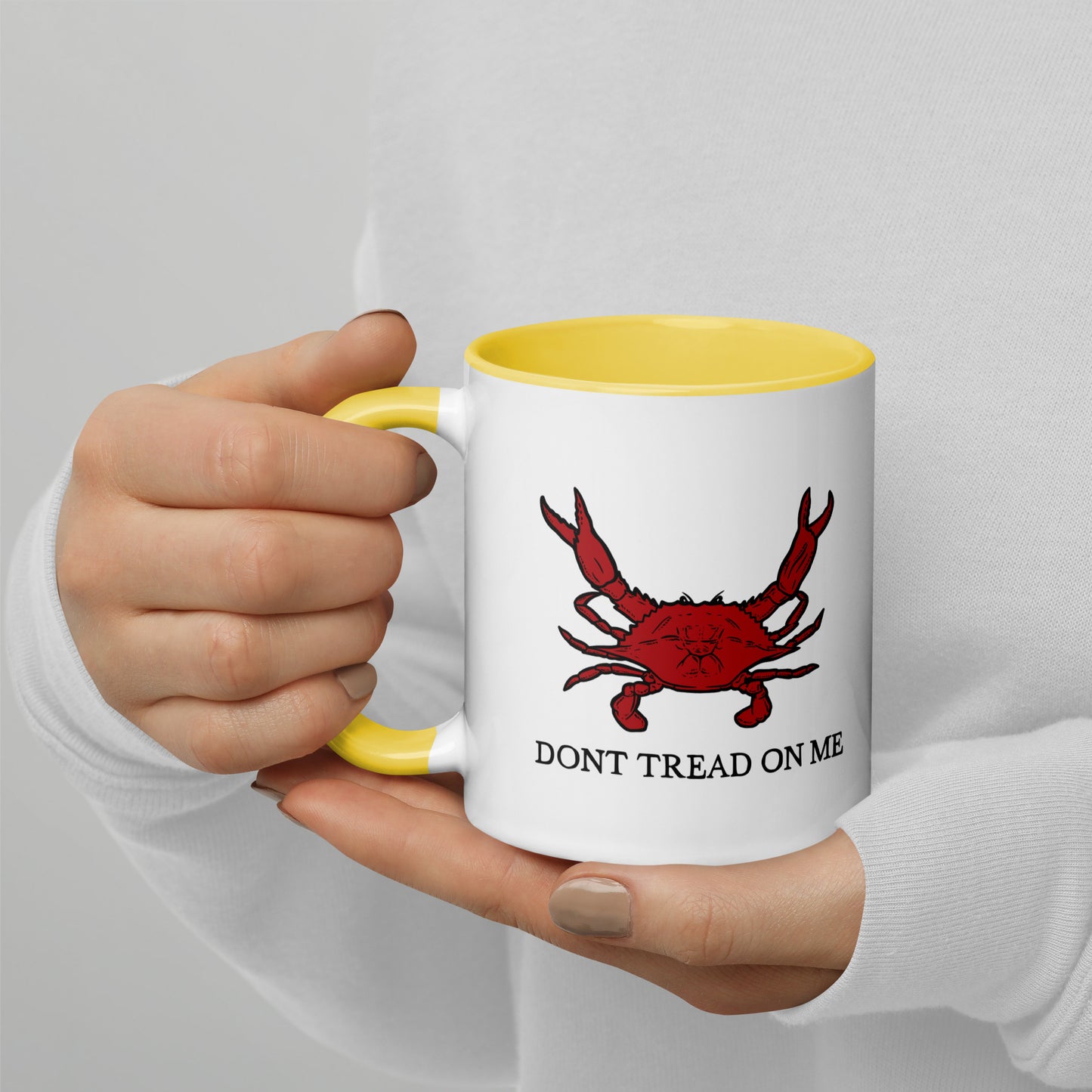 Dont Tread On Me Crab Mug