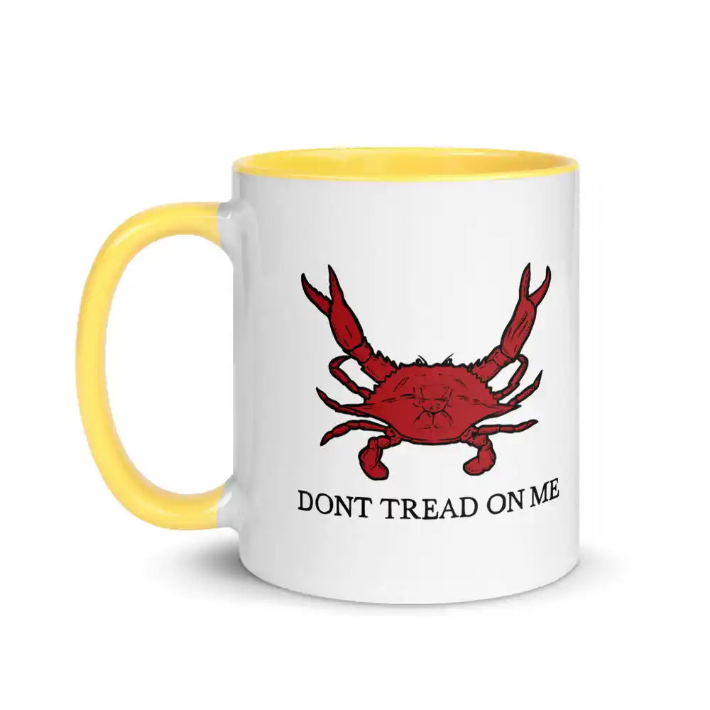 Dont Tread On Me Crab Mug